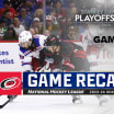 New York Rangers Carolina Hurricanes Game 4 recap May 11
