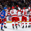Carolina Hurricanes fortsätter att gäcka New York Rangers i Stanley Cup-slutspelet