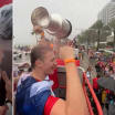 Florida makes most of rainy weather before Cup parade