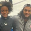 Jalen Chatfield connects with kids at camp hosted by Carolina Hurricanes