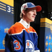 Edmonton Oilers patient with Beau Akey after shoulder surgery