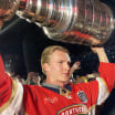 Anton Lundell day with Stanley Cup at Helsinki Ice Hall