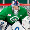 Dallas Stars goalie prospect Arno Tiefensee learns from Ben Bishop