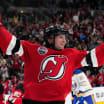 Devils Seamus Casey 1st NHL goal at Global Series