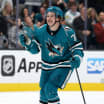 Macklin Celebrini levererade direkt för San Jose Sharks i NHL-debuten