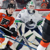 Vancouver Canucks Philadelphia Flyers game recap October 19