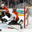 Philadelphia Flyers Boston Bruins game recap October 29