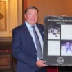 Jari Kurri celebrated as Borje Salming Courage Award winner during Global Series Finland