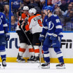 Philadelphia Flyers Tampa Bay Lightning game recap November 7