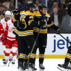 Detroit Red Wings Boston Bruins game recap December 3