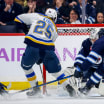 St Louis Blues Winnipeg Jets game recap December 3