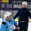 Nicklas Backstrom joins Alex Ovechkin at Capitals practice