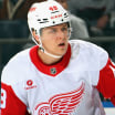 Jonatan Berggren fined maximum for cross-checking in Red Wings game