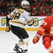 Boston Bruins Calgary Flames game recap December 17