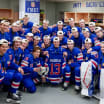 USA Hockey poses with Gaudreau jersey after World Junior Championship