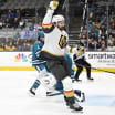 Stone's Two-Point Night Leads Golden Knights to 4-2 Win over Sharks