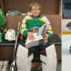 Minnesota Wild welcome Make-A-Wish kid to play goalie at morning skate