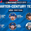 United States Quarter Century Teams selected during 4 Nations Face-Off