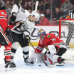 Debut de Spencer Knight con los Blackhawks fue como se anticipaba