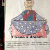 Carter Mazur Detroit Red Wings childhood drawing