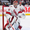 Frederik Andersen returns to practice for Carolina Hurricanes May 2