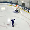 Anthony Stolarz ‘progressing,’ back on ice for Toronto