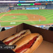 Carte postale Toronto Blue Jays baseball hot-dogs