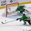 Stars Oettinger wild save Jets stay tied