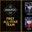 2024-25 NHL All-Star Teams announced
