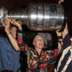 Martina Navratilova celebrates Stanley Cup with Panthers