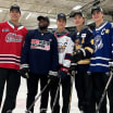 NHL Draft Top Prospect Youth Hockey Clinic big hit