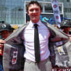 Matthew Schaefer NHL Draft mother suit jacket