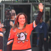 Marguerite Moreau Joshua Jackson announce Ducks 2025 picks