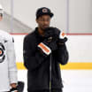 Wayne Simmonds guest coach at Philadelphia Flyers development camp