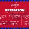 Capitals Announce 2025-26 Preseason Schedule