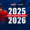 Capitals Announce 2025-26 Regular-Season Schedule