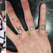 Elvis Merzlikins gets number 13 tattoo in honor of Johnny Gaudreau