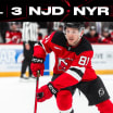 DEVILS VS RANGERS 9/21/25 GAME STORY