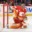 Greatest Save Candidate: Flames goalie Wolf dives, gets help from teammates
