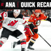 DEVILS AT DUCKS 11/2/25 LIVE UPDATES