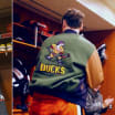 Anaheim Mighty Ducks Emilio Estevez jacket honor