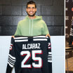 Alcaraz, Tiafoe, Anisimova, Pegula get Devils jerseys