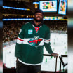 NBA Julius Randle goes to Minnesota Wild game
