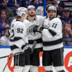 Adrian Kempe Anton Forsberg skillnaden när Los Angeles Kings bröt förlustsvit