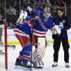 New York Rangers Igor Shesterkin injured against Utah Mammoth