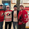 Seth Jarvis friends travel to Milan to cheer Canada 2026 Olympics