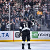 Los Angeles Kings fans salute Anze Kopitar for points record