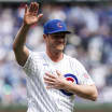 Winnipeg Jets Jonathan Toews 1st pitch at Cubs game