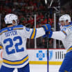 St. Louis Blues Chicago Blackhawks game recap April 11, 2026
