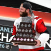 NHL EDGE stats Jordan Staal Carolina Hurricanes Conn Smythe trophy favorite 2026